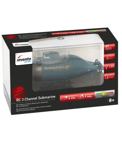 RC: 3 Channel Mini Submarine