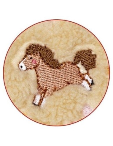 Oorwarmers teddyfleece Mein kleiner Ponyhof