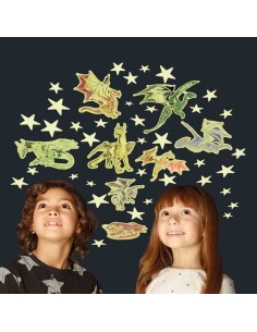 Glow Glitter Stars 2