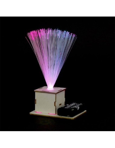 Satzuma - STEM - Wooden Fibre Optic Light