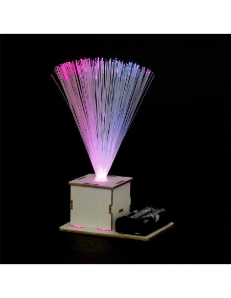 Satzuma - STEM - Wooden Fibre Optic Light
