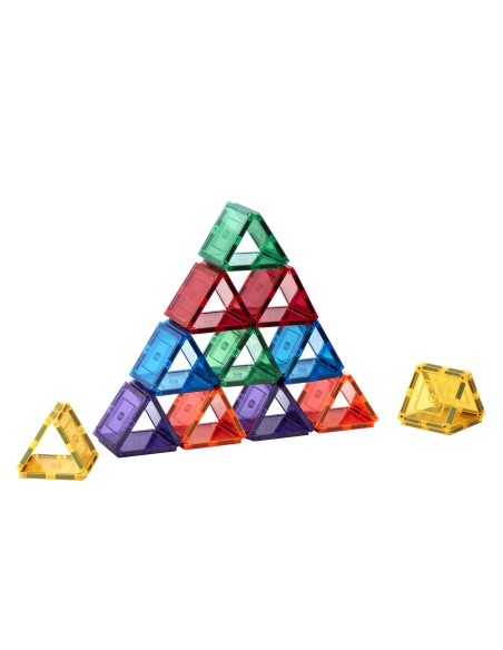 Learn & Grow Toys - Magnetic Tiles - Small Square Pack (36 Piece)