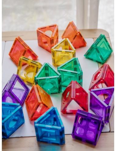 Learn & Grow Toys - Magnetic Tiles - Small Square Pack (36 Piece)