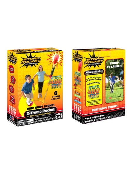 Stomp Rocket X-Treme, 6 Rockets