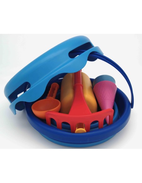 7in1 Sand Toys - Zand speelgoed - 7 delig - blauw