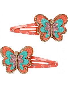 Haarclips vlinder 2