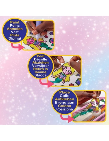 Brainstorm - Colour Your Own Stickers – Fairytale