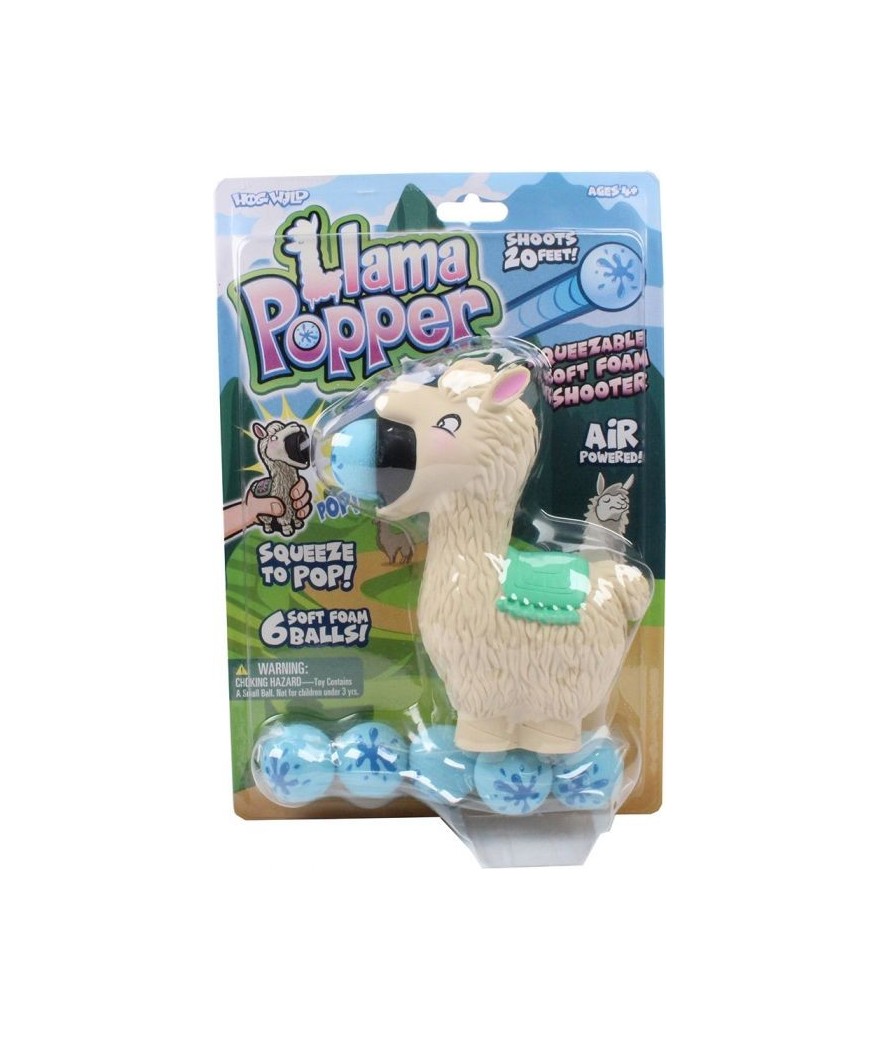 Plopper Lama, incl. 6 balletjes