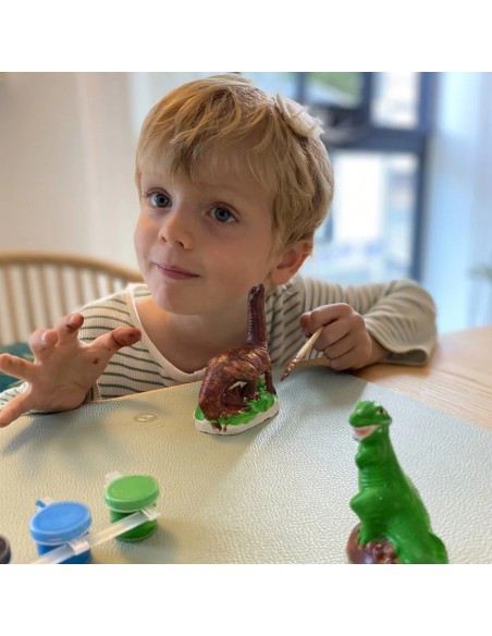 Mako Moulages - Tyrannosaurus rex dino 1 mal voor sneldrogend gips set - pakket S