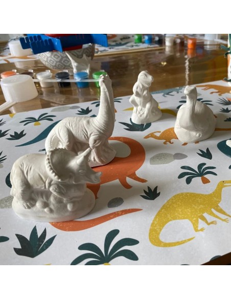 Mako Moulages - Verjaardagsbox voor 6 kinderen Dinosaurus