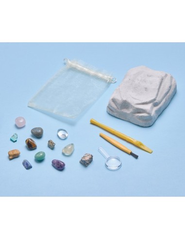 Brainstorm - Dazzling Dig Kit - Complete set edelstenen uithakken