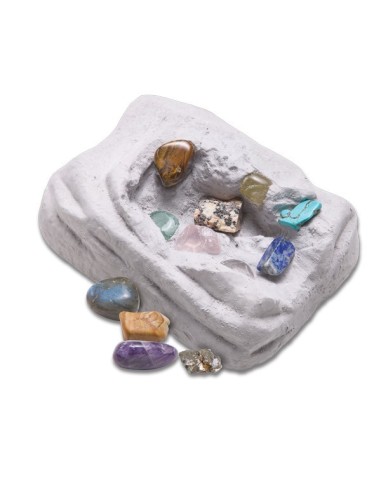 Brainstorm - Dazzling Dig Kit - Complete set edelstenen uithakken