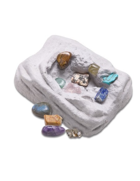 Brainstorm - Dazzling Dig Kit - Complete set edelstenen uithakken