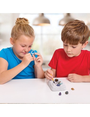 Brainstorm - Dazzling Dig Kit - Complete set edelstenen uithakken