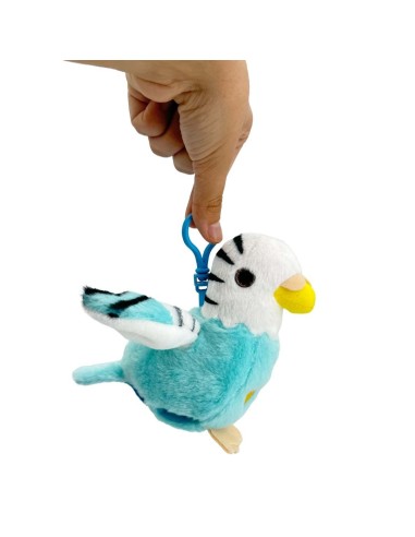 Happy Yappers Parkiet blauw/wit