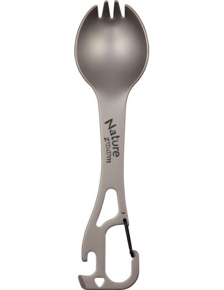 Spork lepel en vork Nature Zoom