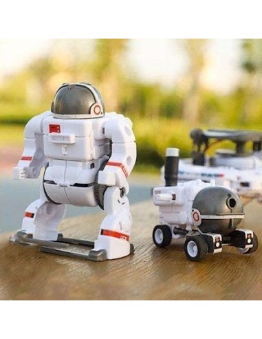 Satzuma - 6-in-1 Space Robots bouwpakket