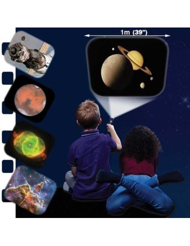 Brainstorm - Space Torch and Projector - zaklamp ruimte