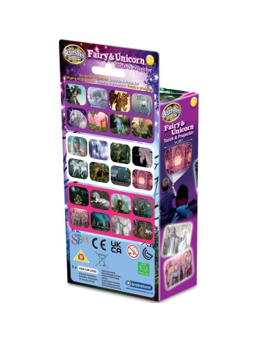 Brainstorm - Fairy & Unicorn Torch and Projector - zaklamp elf en eenhoorn