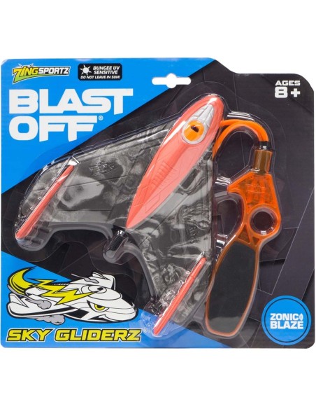 Zing - Blast Off Sky Gliderz fluitend stuntvliegtuig voor loopings 35 meter 8+ AS550