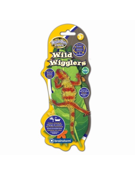 Brainstorm - Wild Wigglers badspeelgoed rekbaar verandert van kleur