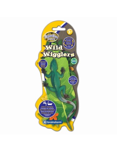 Brainstorm - Wild Wigglers badspeelgoed rekbaar verandert van kleur