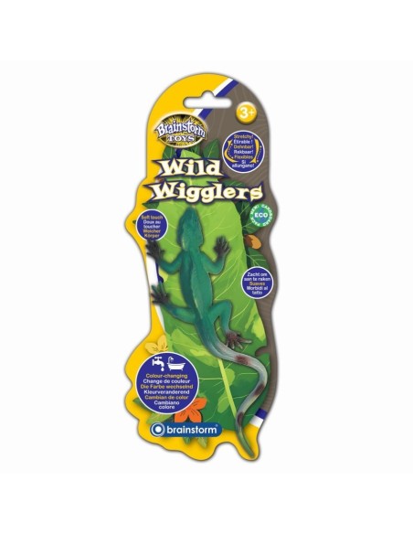 Brainstorm - Wild Wigglers badspeelgoed rekbaar verandert van kleur