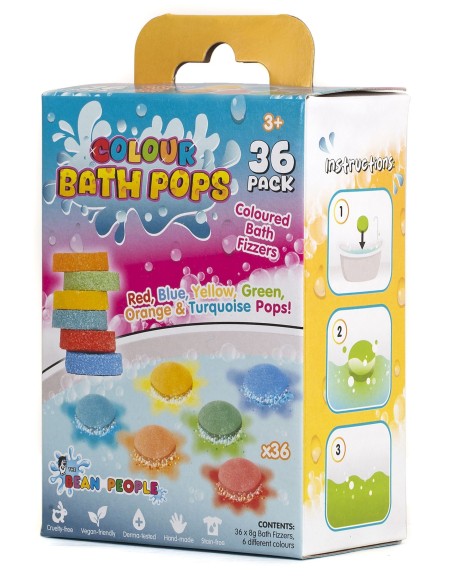 Bath Beans Colour Pops 36-Pack