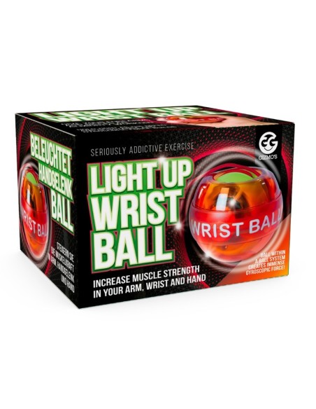 Light Up Wrist Ball vergroot de spierkracht in je arm