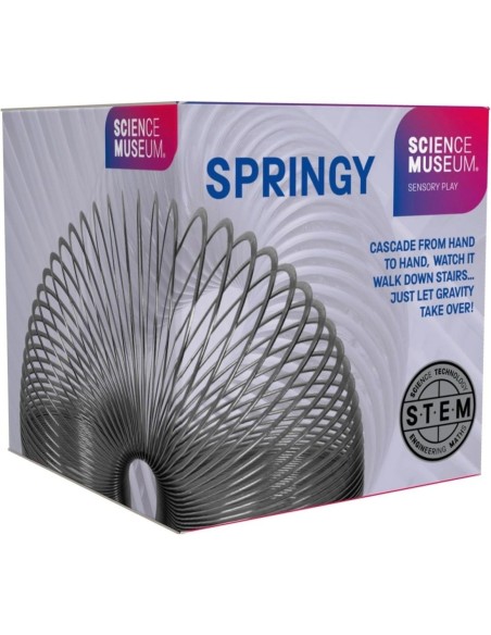 Science Museum Springy metalen veer traploper 12 in display