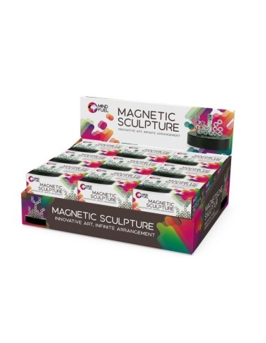 Magnetic Sculpture Mind Fuel 18 in display