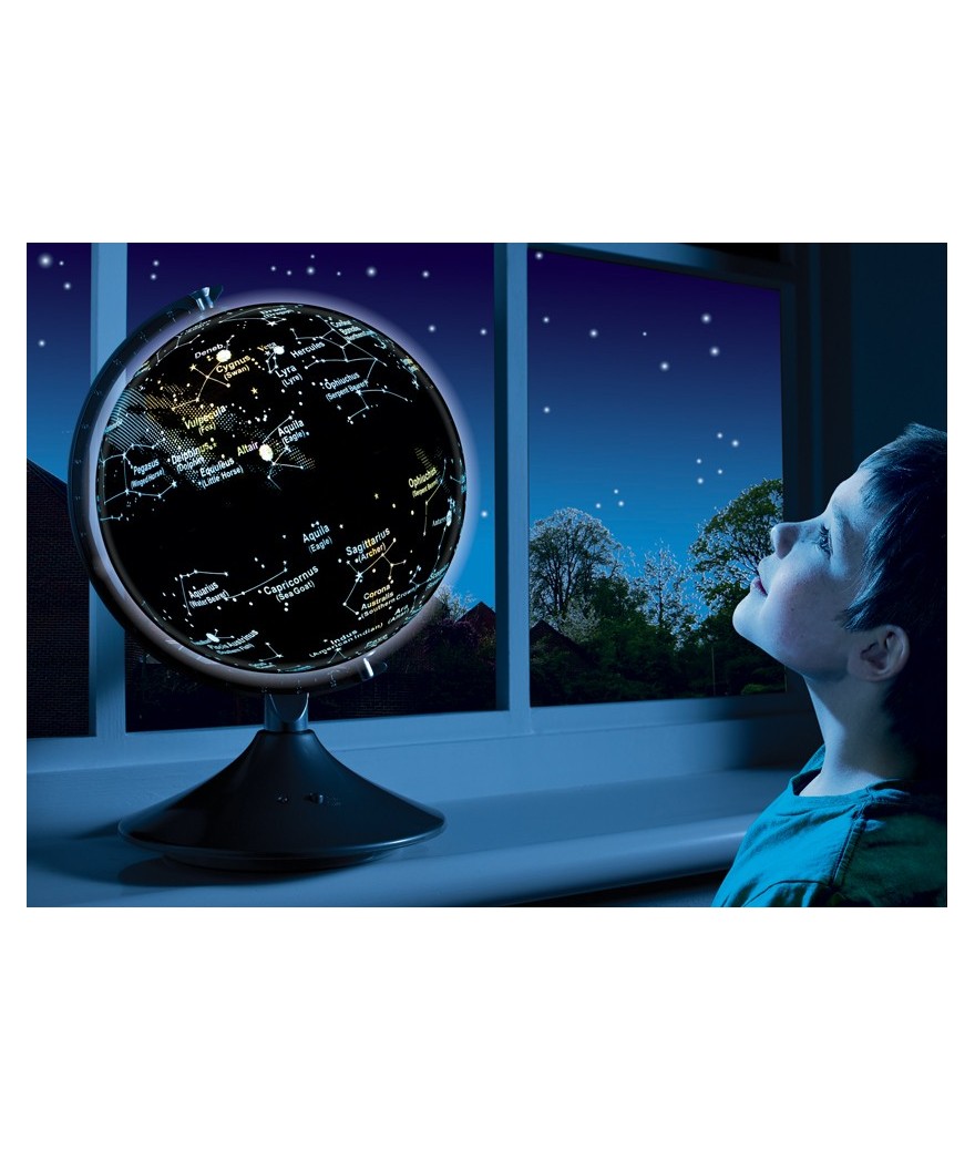 Brainstorm - Globe - dag en nacht - 2 globes in 1