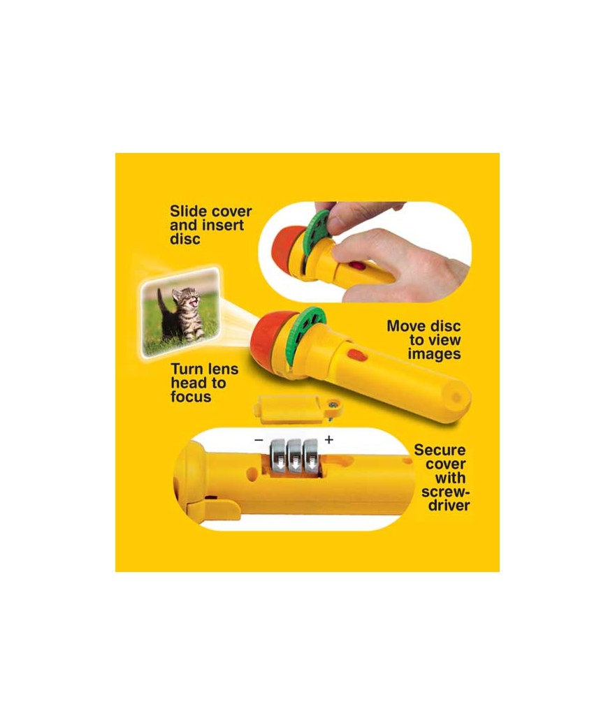 Funny Animals Torch and Projector