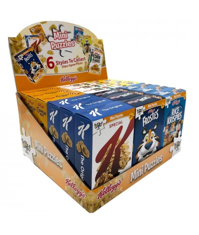 Display Mini Puzzles Kellogs