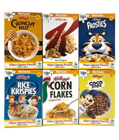 Display Mini Puzzles Kellogs
