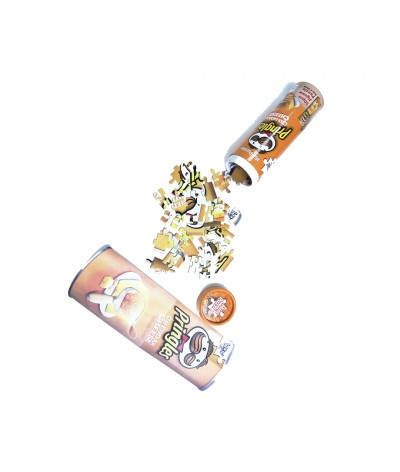 Display Mini Puzzles Pringles
