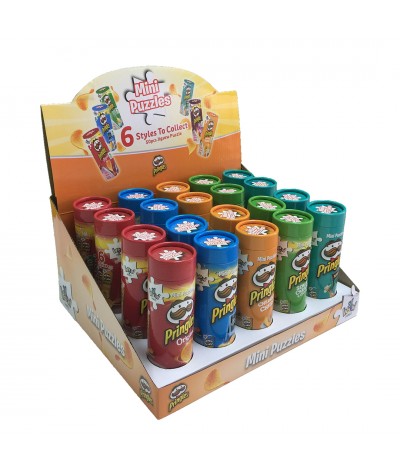 Display Mini Puzzles Pringles