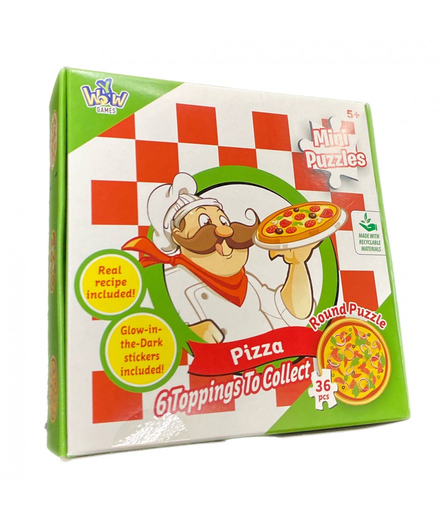 Display Mini Puzzles Pizza