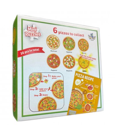 Display Mini Puzzles Pizza
