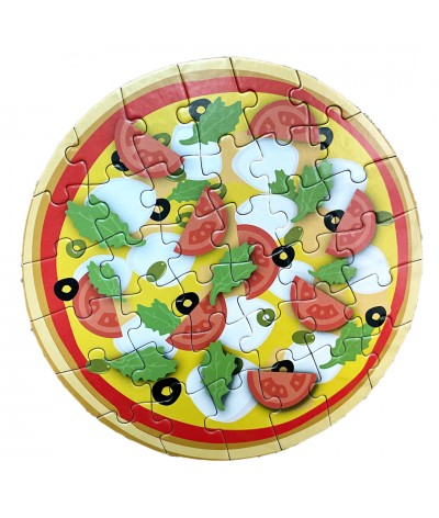 Display Mini Puzzles Pizza