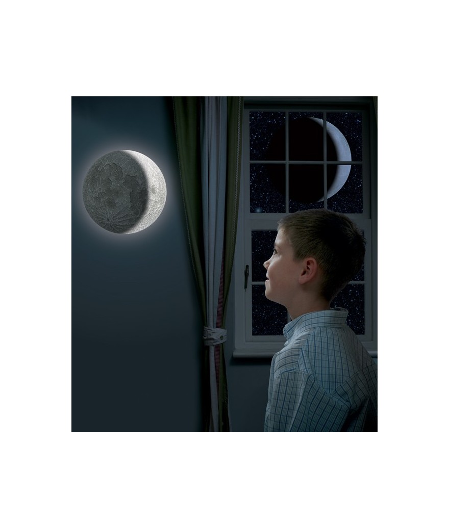 Brainstorm Toys My Very Own Moon - Verlichte wandlamp met afstandbediening