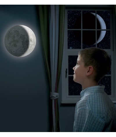 Brainstorm Toys My Very Own Moon - Verlichte wandlamp met afstandbediening