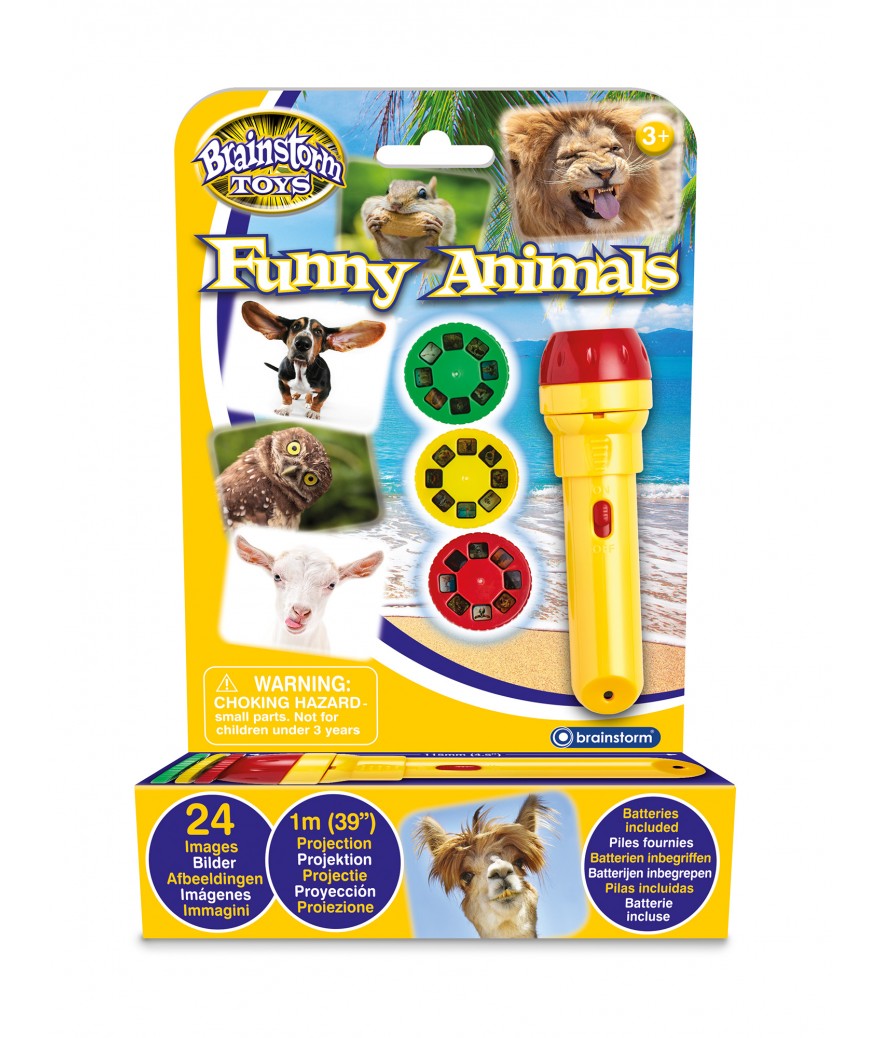 Funny Animals Torch and Projector