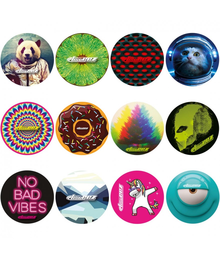 Disceez Thekendisplay (12er, sortiert) - Serie 2