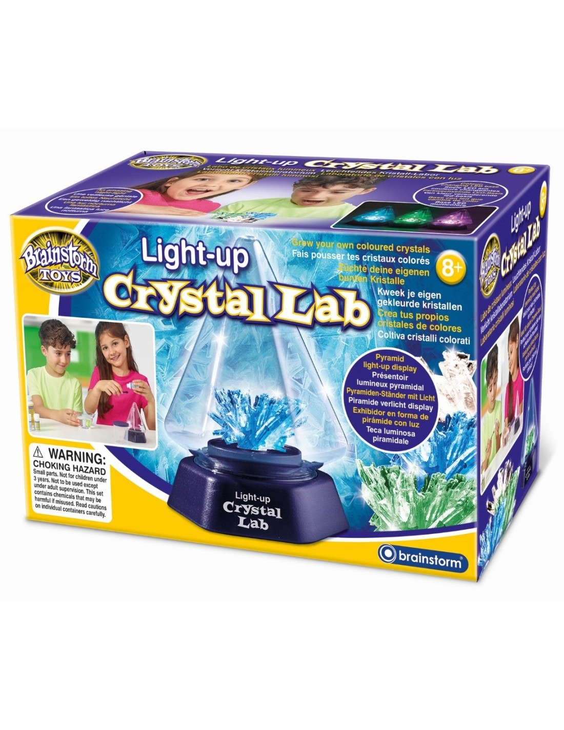 Brainstorm - Light-up Crystal Lab