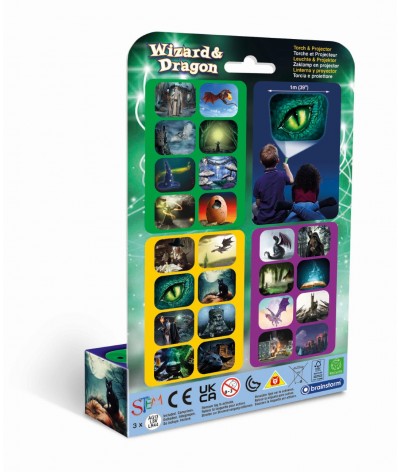 Brainstorm - Wizard & Dragon Torch and Projector