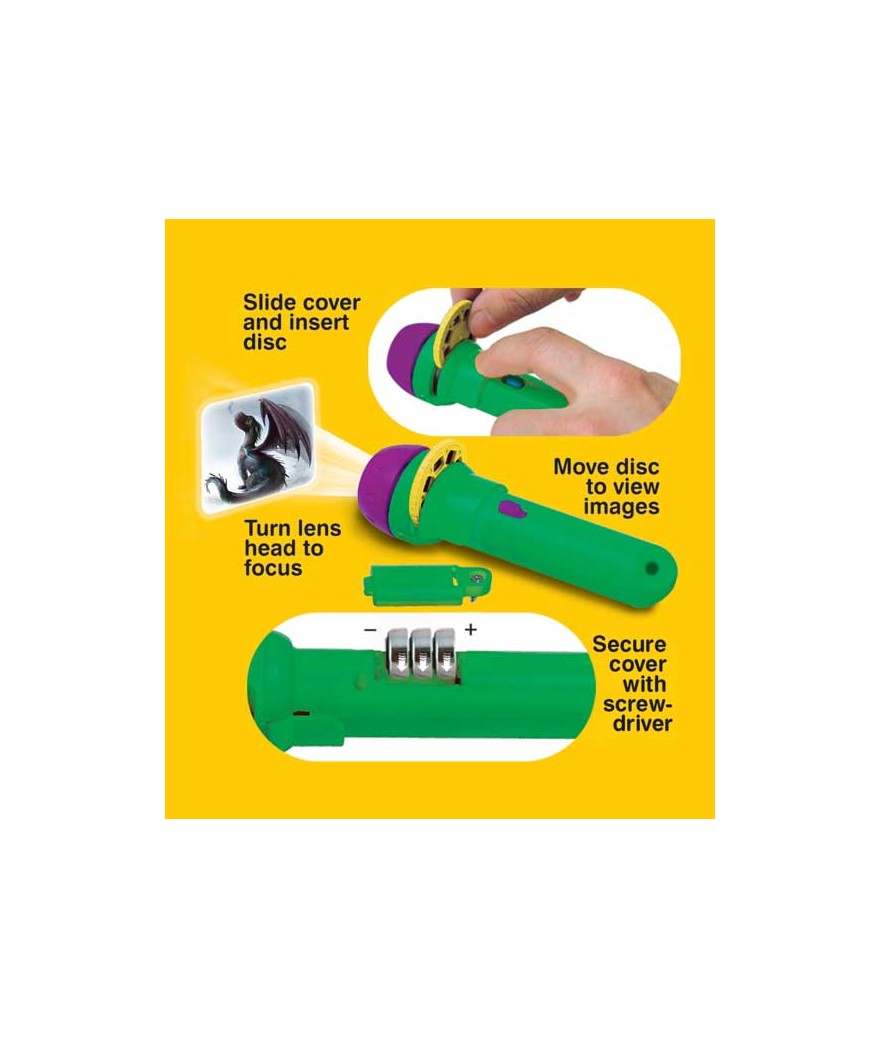 Brainstorm - Wizard & Dragon Torch and Projector