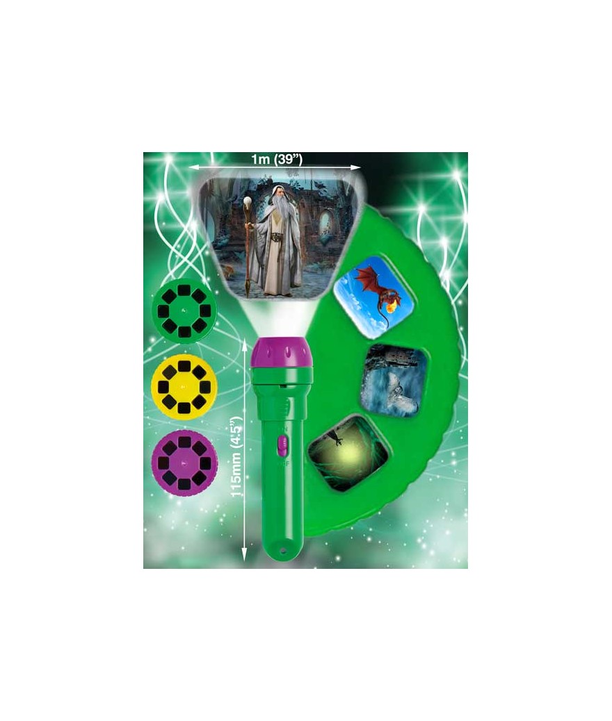 Brainstorm - Wizard & Dragon Torch and Projector