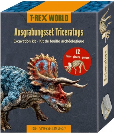 Uitgraafset Triceratops T-RexWorld