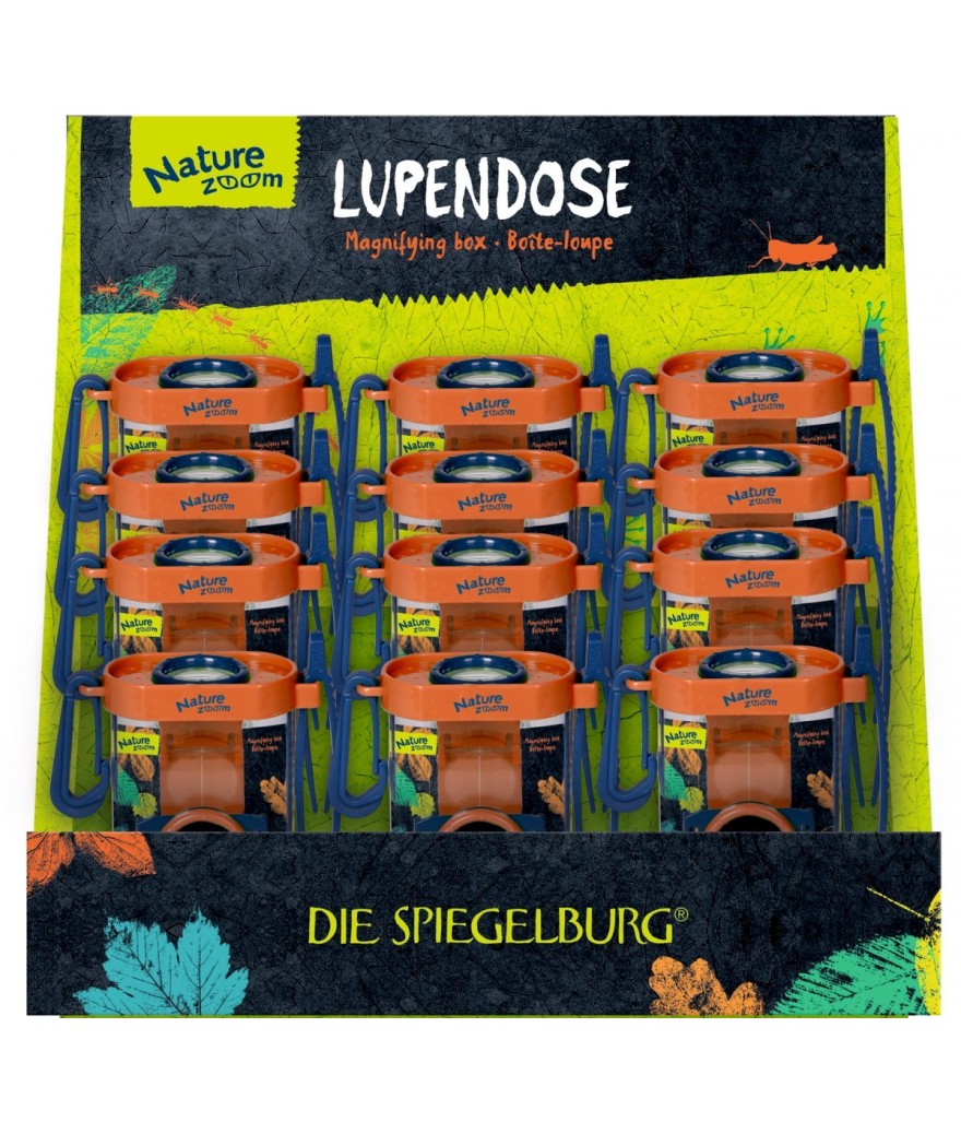 Doos met loep